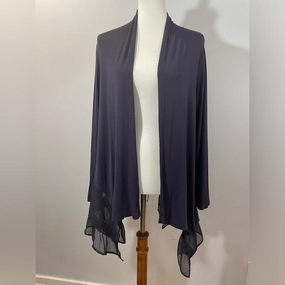 NWOT Lori Goldstein LOGO Layers Cardigan Set - Picture 2 of 16